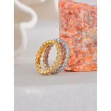 CZ Bling SS Classic Thin Ring Wedding Jewelry