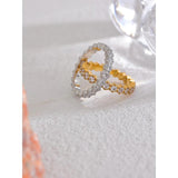 CZ Bling SS Classic Thin Ring Wedding Jewelry