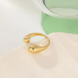 Geometric Open Ring Minimalist Statement Jewelry
