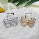 Teen Butterfly Wedding Rings, CZ Jewelry for Christmas Party