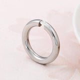 Stainless Steel & Cubic Zirconia Finger Rings for Women