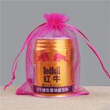 50PCS 13x18cm Drawstring Organza Bags Party Candy Wedding Bags Pouches