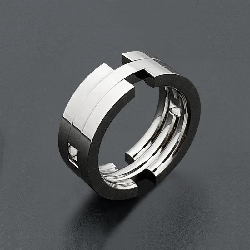 Stainless Steel Transformable Dual Purpose Ring