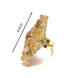 Arab Resizable Ring for Women African Jewelry Middle East Wedding Rings