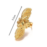 Arab Resizable Ring for Women African Jewelry Middle East Wedding Rings