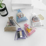 4Pcs Linen Pocket Jute Gift Bag Drawstring Pouch Wedding Christmas Jewelry Toys