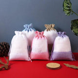 4Pcs Linen Pocket Jute Gift Bag Drawstring Pouch Wedding Christmas Jewelry Toys