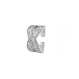 Cross Geometric Ring Open Ring Female Jewelry