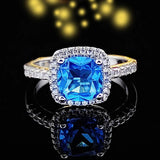 Size 11 12 13 Pink Wedding Engagement Promise Rings for Women R820