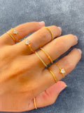 Adjustable Chain Ring for Women with 5A CZ