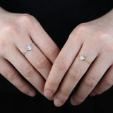 Adjustable Chain Ring for Women with 5A CZ