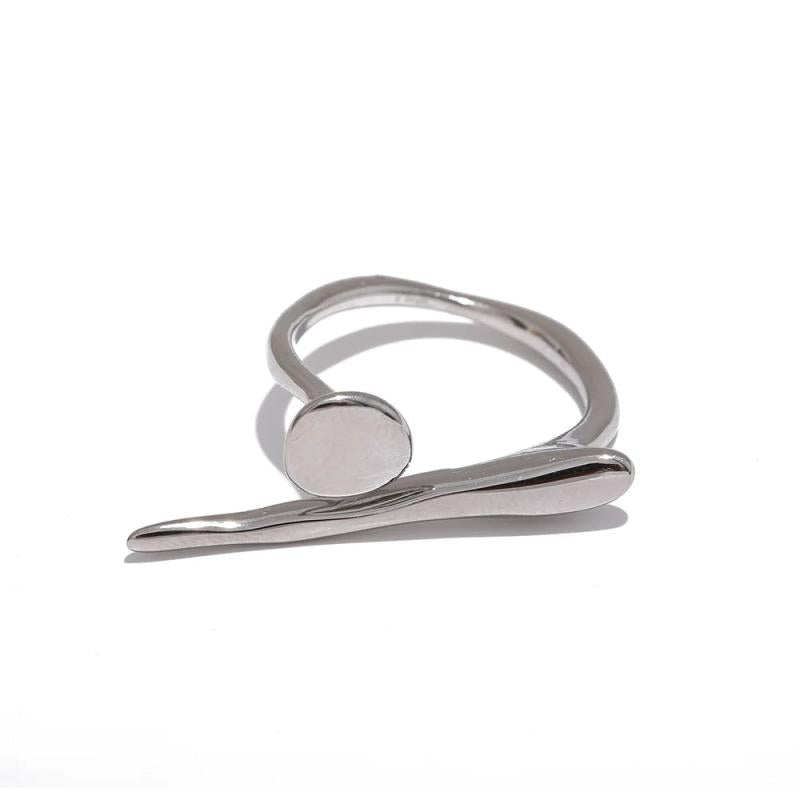 Stainless Steel Minimalist Ring for Women