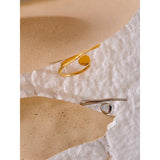 Stainless Steel Minimalist Ring for Women