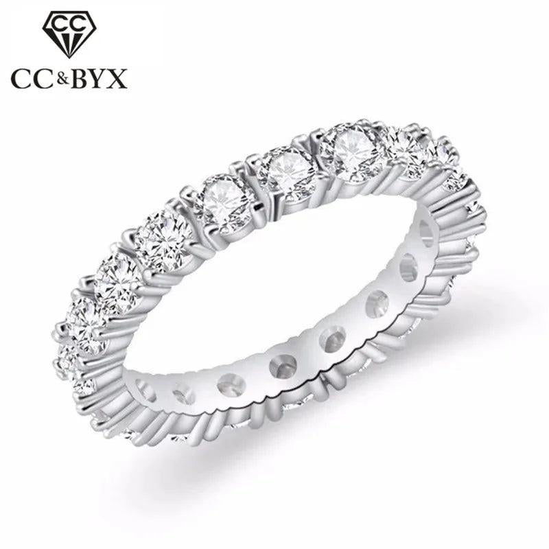 Zirconia Wedding Rings CC1565
