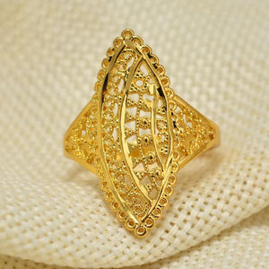 5Style Flowers Rings for Women Arab Ring Jewelry Gift