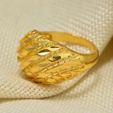 5Style Flowers Rings for Women Arab Ring Jewelry Gift
