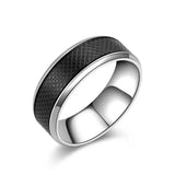 High Stainless Steel Men Rings Western Titanium Steel Ring