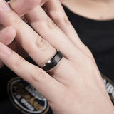 High Stainless Steel Men Rings Western Titanium Steel Ring