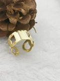 Classic Style Women Stainless Steel Ring
