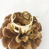 Classic Style Women Stainless Steel Ring
