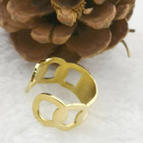 Classic Style Women Stainless Steel Ring