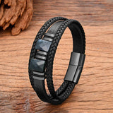 Quartz Bracelet Geometric Stone Stainless Steel Accessories