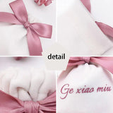 5pcs Flannel Packing Bag for Jewelry Cosmetic Gift Packaging