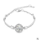 Classic CZ Jewelry Set Titanium Steel for Women