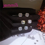925 Silver Crystal Women Jewelry Set