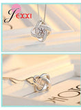 Romantic Eternal Star CZ Jewelry Set For Women