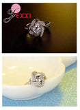 Romantic Eternal Star CZ Jewelry Set For Women