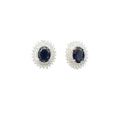 Sapphire Tanzanite Three-piece Set Women's Wedding Jewelry