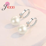 925 Sterling Silver Pearl Jewelry Set - Spring Gift