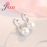 925 Sterling Silver Pearl Jewelry Set - Spring Gift