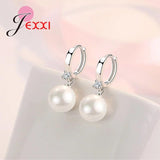 925 Sterling Silver Pearl Jewelry Set - Spring Gift