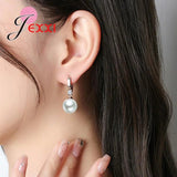925 Sterling Silver Pearl Jewelry Set - Spring Gift