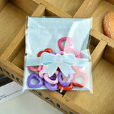 100pcs Self Adhesive Food Chocolate Soap Candy Bags 7.8x10+3cm