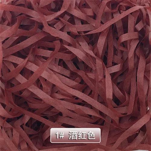 Colorful Crinkle Lafite Paper Raffia Filler - DIY Wedding Party Packaging
