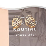 HUANQI Multi-layered Stud Earrings for Women Alloy Vintage