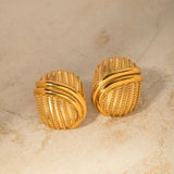 Uworld 18k Stainless Steel Earrings - Anti-Allergy Romantic Jewelry for Women