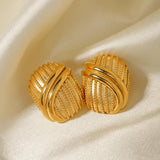 Uworld 18k Stainless Steel Earrings - Anti-Allergy Romantic Jewelry for Women