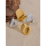 Stainless Steel Geometric Earrings Stylish Jewelry Gift