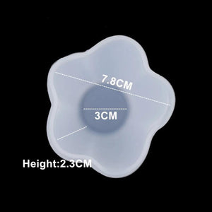 Silicone Mold Heart Square Molds for DIY Jewelry Making