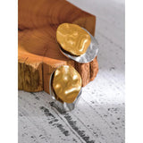 Stainless Steel Geometric Stud Earrings for Daily Wear