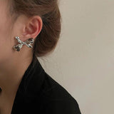 Butterfly Shaped Bow Tie Earrings for Women