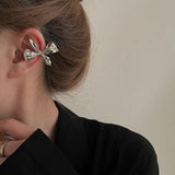 Butterfly Shaped Bow Tie Earrings for Women
