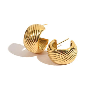 Youthway Stainless Steel Earrings Geometric Charm