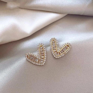 Zircon Earrings for Evening Party