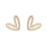 Zircon Earrings for Evening Party