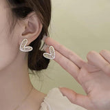 Zircon Earrings for Evening Party